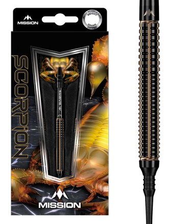 Mission šípky Scorpion soft 19g