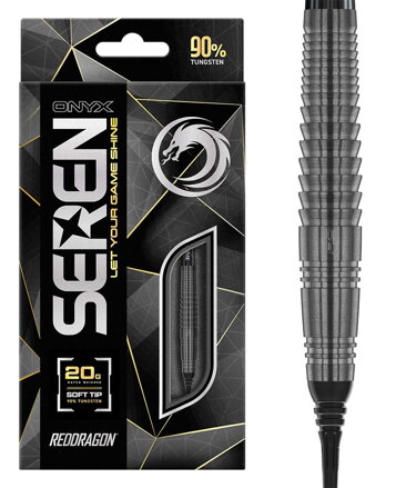 Red Dragon šípky Seren 4 Onyx soft 20g