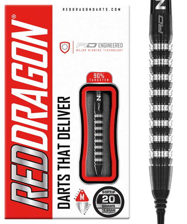 Red Dragon šípky Razor Edge Elite soft 20g