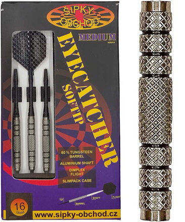 Ruthless šípky Eyecatcher 1 Medium soft 16g