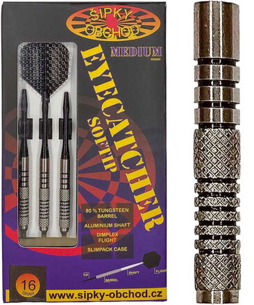 Ruthless šípky Eyecatcher 9 Medium soft 16g