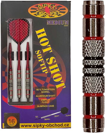 Ruthless šípky Hot Shot 1 Medium soft 16g