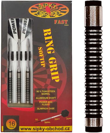 Ruthless šípky Ring Grip 1 Fast soft 16g