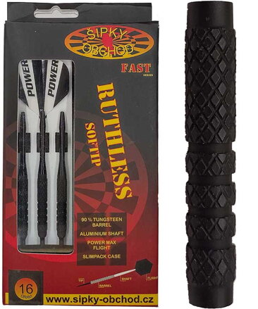 Ruthless šípky RL 10 Fast soft 16g