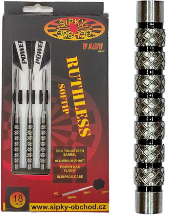 Ruthless šípky RL 4 Fast soft 18g