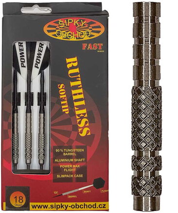 Ruthles šípky RL 7 Fast soft 18g Silver