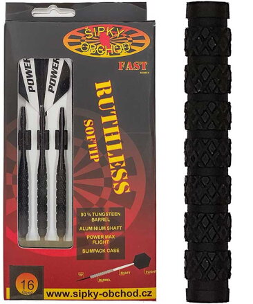 Ruthless šípky RL 9 Fast soft 16g