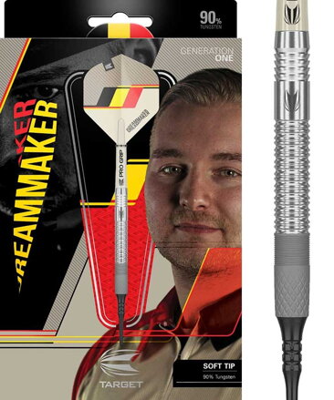 Target šípky Dimitri Van den Bergh Gen 1 soft 19g