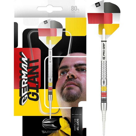 Target šípky Gabriel Clemens soft 21g