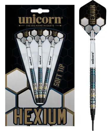 Unicorn šípky Hexium Style 2 Blue soft 21g