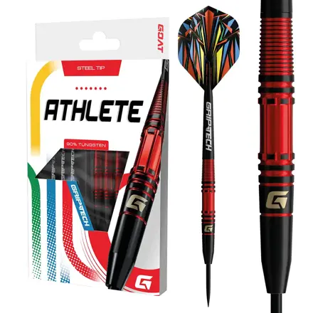 Goat šípky Athlete Red Tungsten steel 21,5g