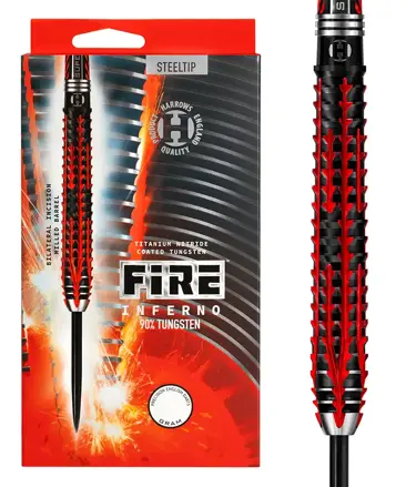 Harrows šípky Fire Inferno steel 21g