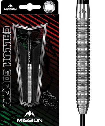 Mission šípky Callum Goffin steel 22g