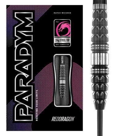 Red Dragon šípky Paradym Torpedo steel 24g