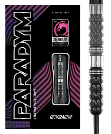 Red Dragon šípky Paradym Parallel steel 25g