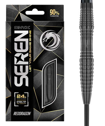Red Dragon šípky Seren 3 Onyx steel 24g