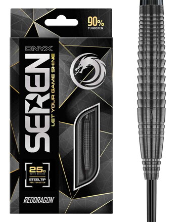 Red Dragon šípky Seren 4 Onyx steel 25g