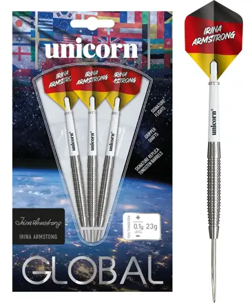 Unicorn šípky Global Irina Armstrong steel 23g