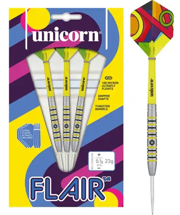 Unicorn šípky Flair 4 steel 23g