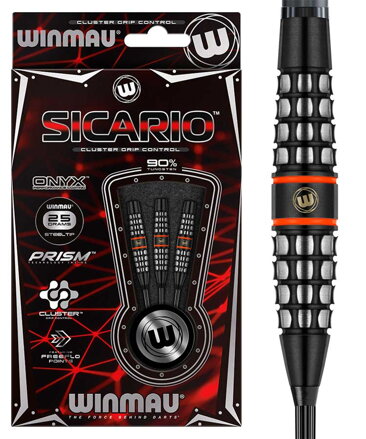 Winmau šípky Sicario steel 25g