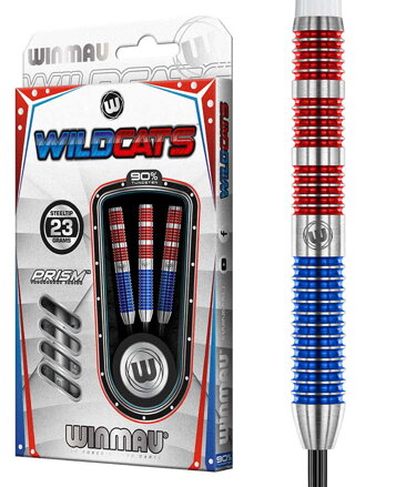 Winmau šípky Wildcats steel 23g