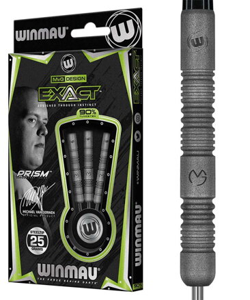 Winmau šípky Exact MvG steel 25g