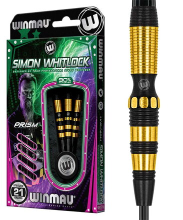 Winmau šípky Simon Whitlock Onyx AU steel 21g