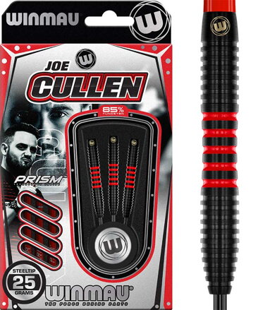 Winmau šípky Joe Cullen 85% Black steel 25g