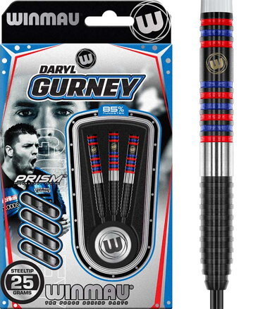 Winmau šípky Daryl Gurney 85% steel 25g