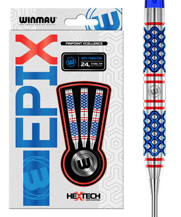 Winmau šípky Epix steel 24g