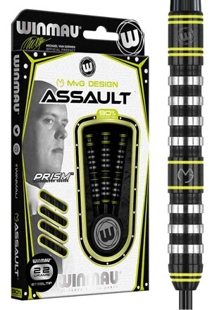 Winmau šípky Assault MvG steel 22g