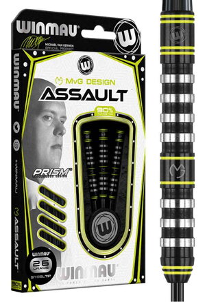 Winmau šípky Assault MvG steel 26g