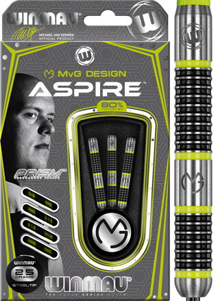 Winmau šípky Aspire steel 25g