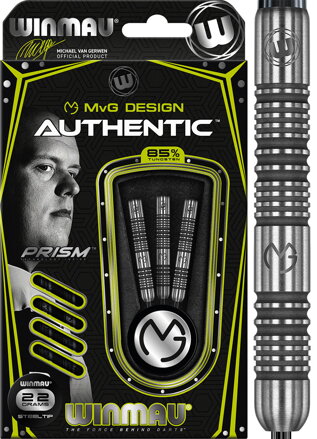 Winmau šípky Authentic steel 22g