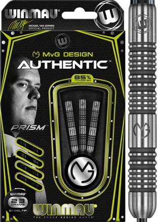 Winmau šípky Authentic steel 23g