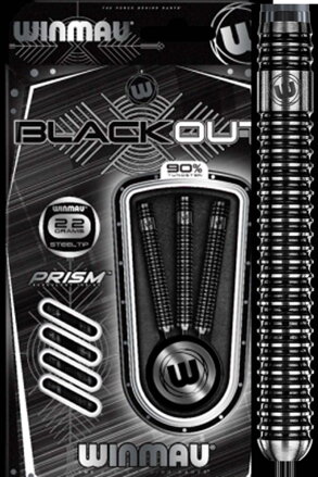 Winmau šípky Blackout steel 28g