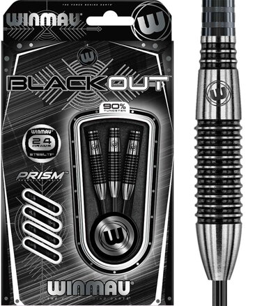 Winmau šípky Blackout 1043 steel 24g