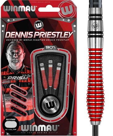 Winmau šípky Dennis Priestley SE steel 26g