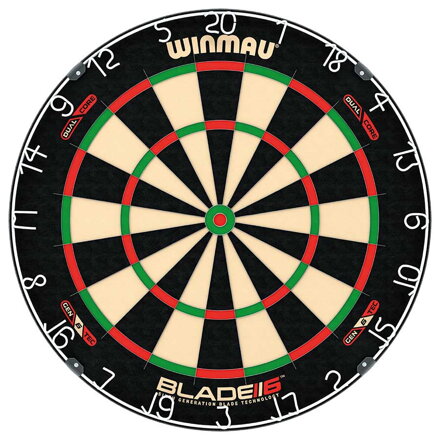 Winmau sisalový terč Blade 6 Dual Core