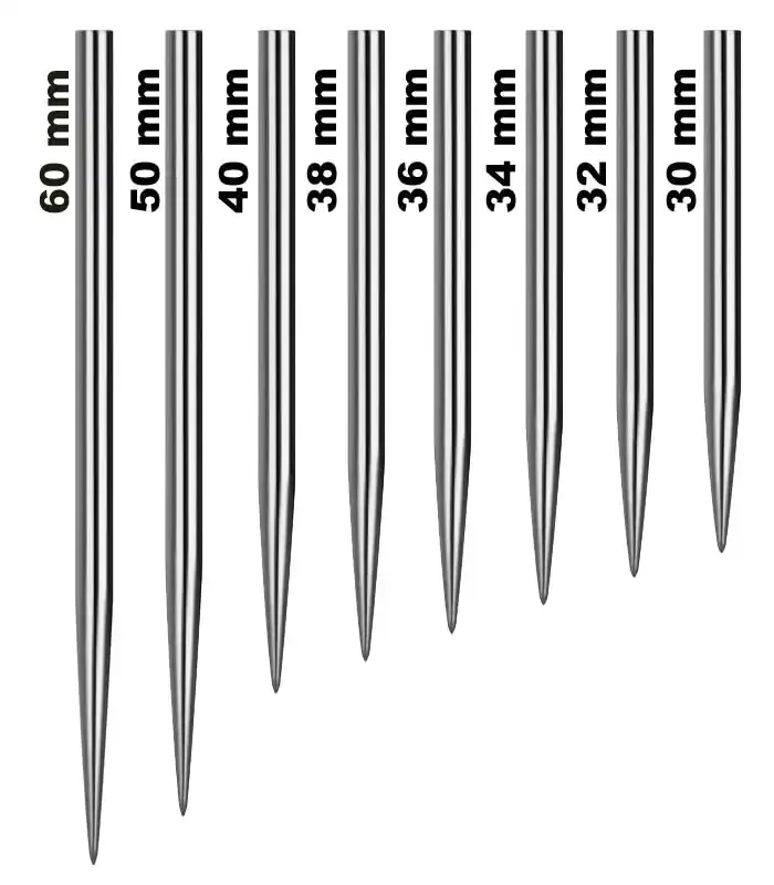 Mission hroty steelové Silver