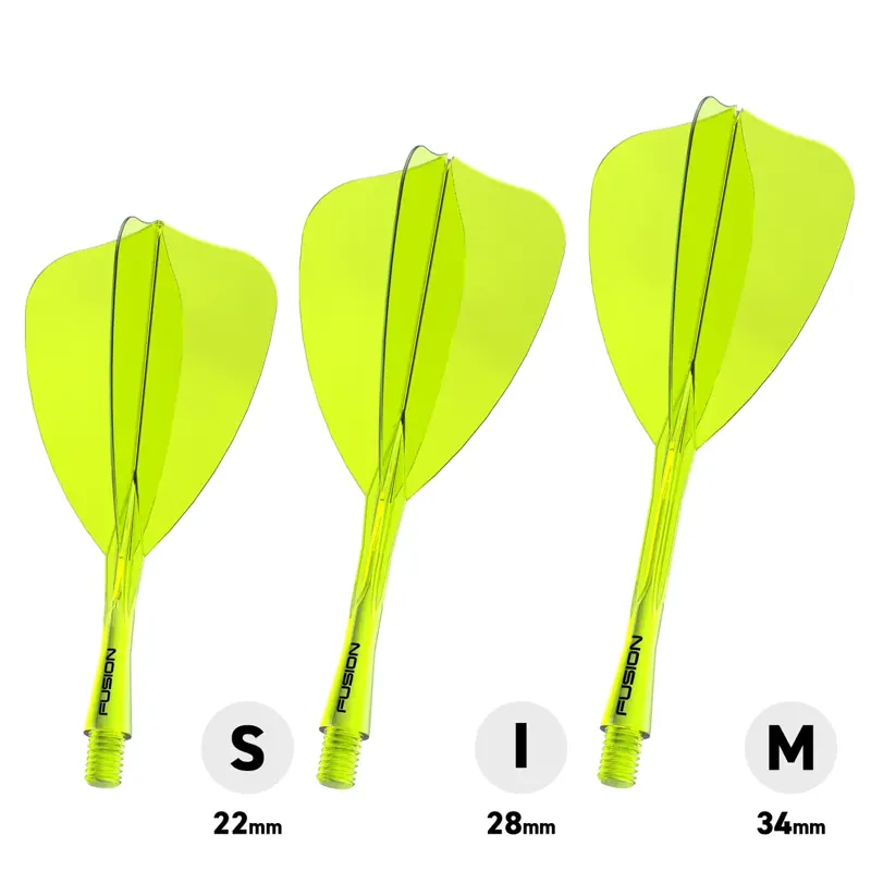 Winmau letky Fusion Arrow Yellow