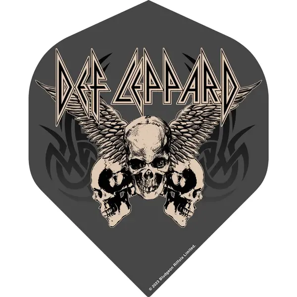 Def Leppard Dart Flights Official Licensed No.2 Skulls with Wings