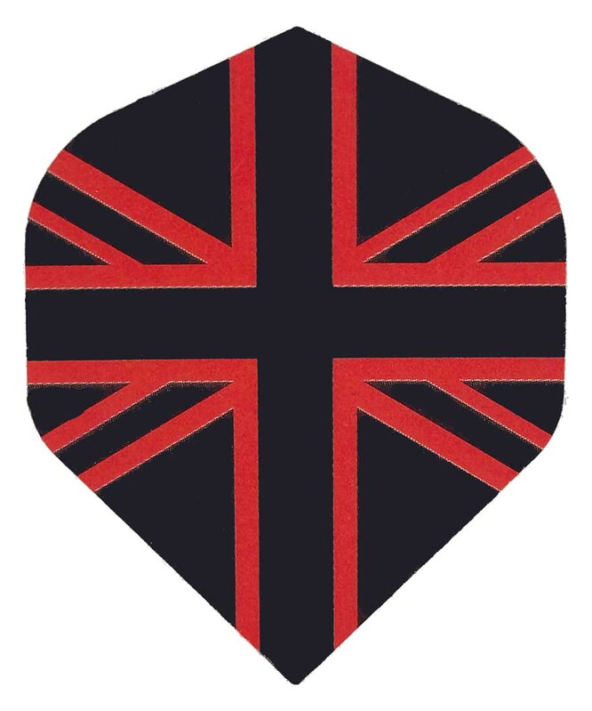 Harrows letky Black & Red Union Jack Harrows letky Black & Red Union Jack