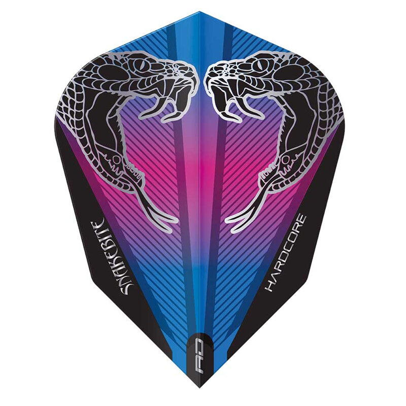 Red Dragon letky Peter Wright Black Transparent V-Standard