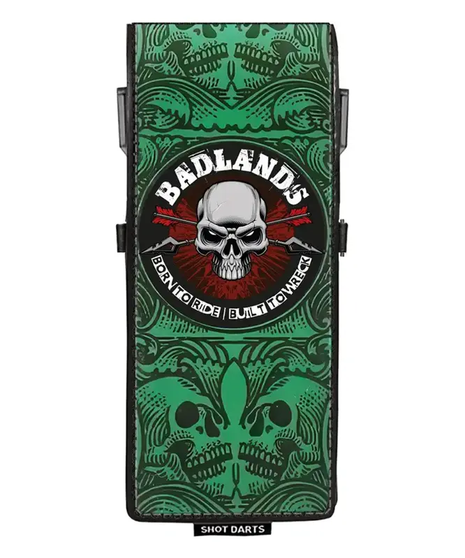 Shot puzdro Badlands Inked Dart Wallet Green