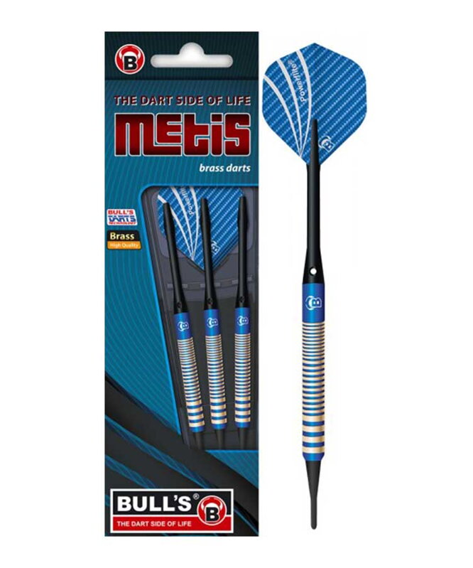 Bulls šípky Metis Blue soft 16g