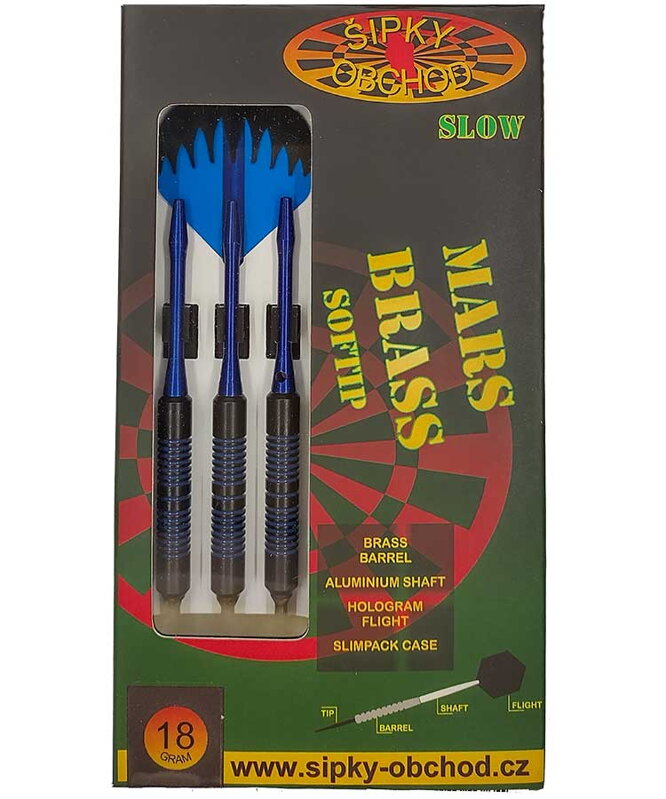 Ruthless šípky Mars 2 Slow 18g Ruthless šípky Mars 2 Slow 18g