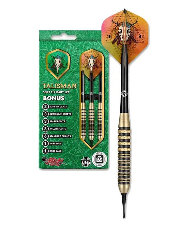 Shot šípky Talisman Brass soft 18g