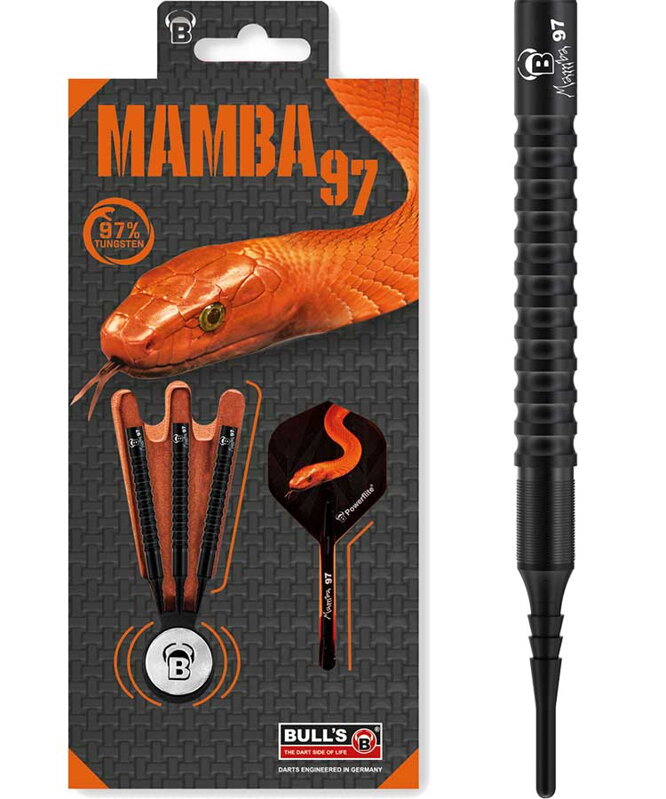 Bulls šípky Mamba 97 M3 soft 18g Bulls šípky Mamba 97 M3 soft 18g