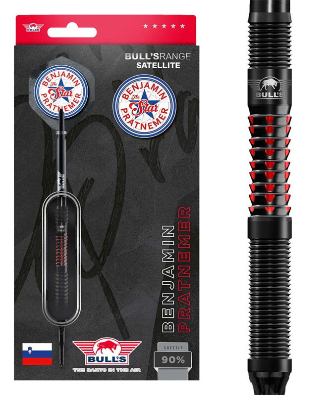 Bulls NL šípky Benjamin Pratnemer soft 18g Bulls NL šípky Benjamin Pratnemer soft 18g